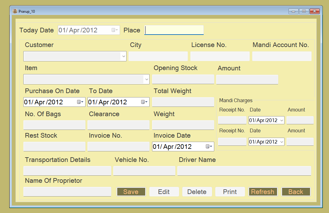 Mandi Management screenshot 4