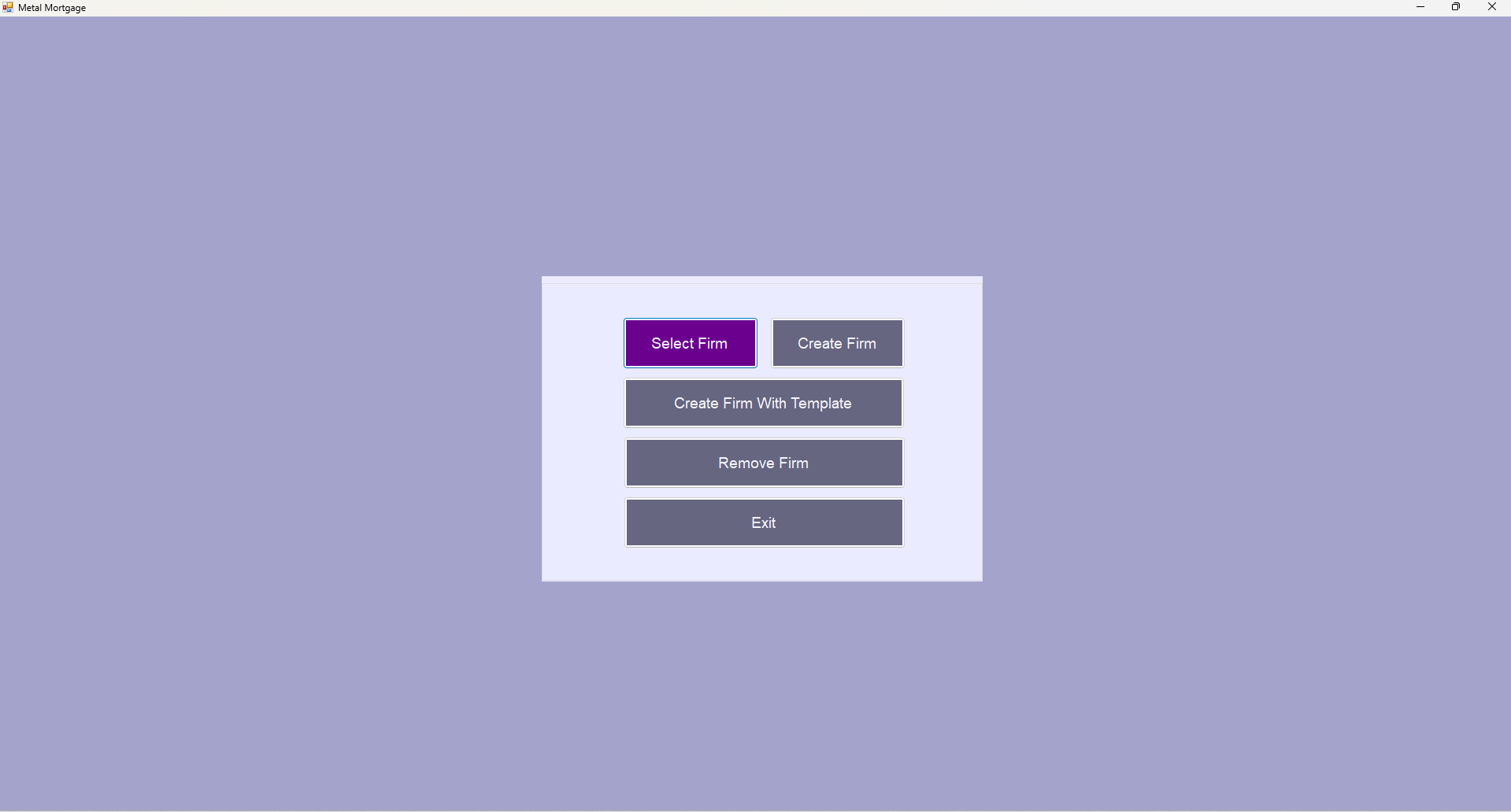 Metal Mortgage screenshot 1