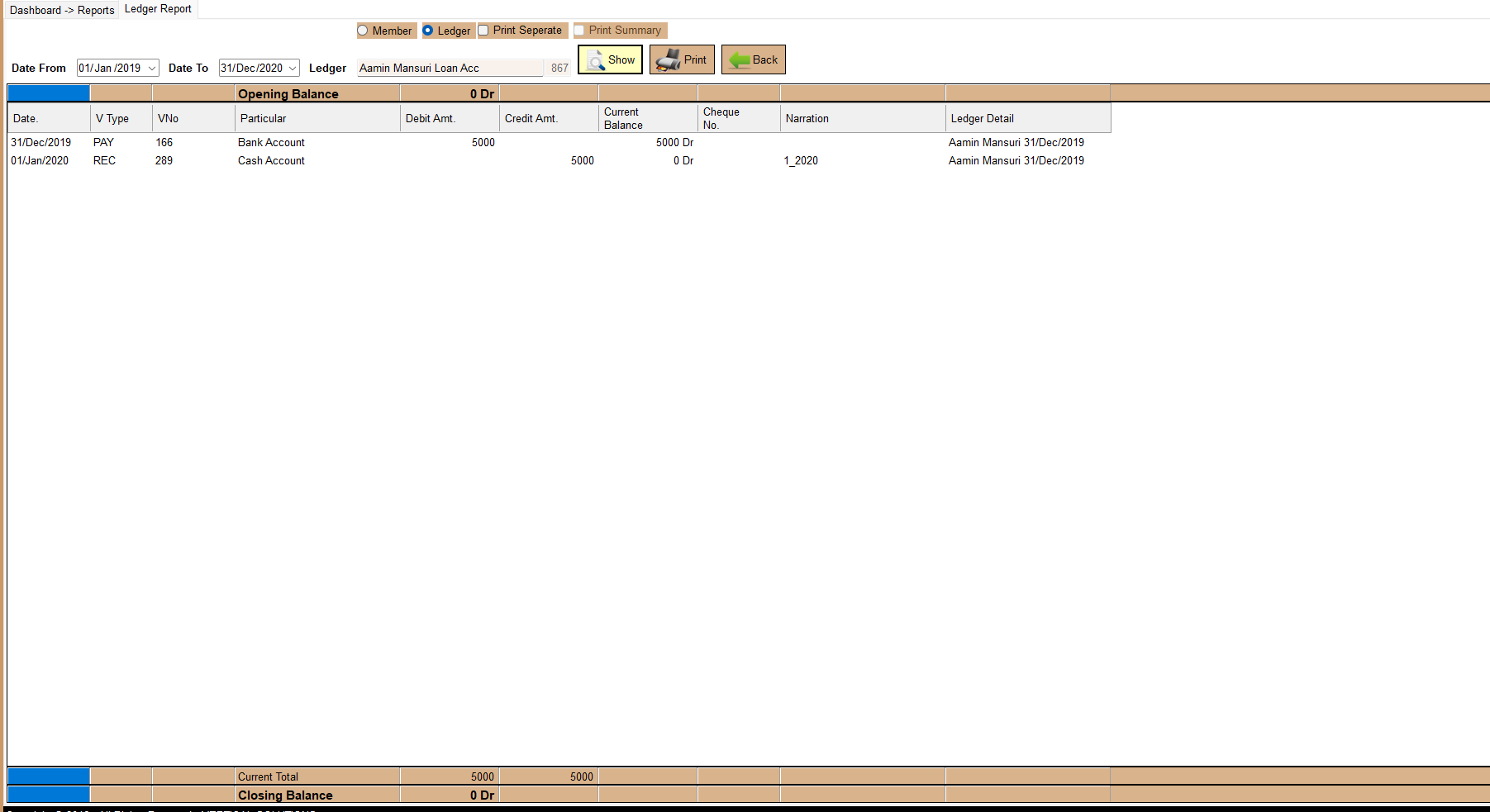 Society Accounting screenshot 5